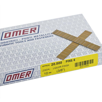 Boite de 20000 finettes clous OMER pins 6 - 10mm