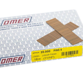 Boite de 20000 finettes clous OMER pins 6 - 18mm