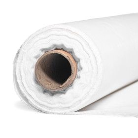 Calle blanche coton 140 g/m² largeur 240 cm, rouleau de 35m