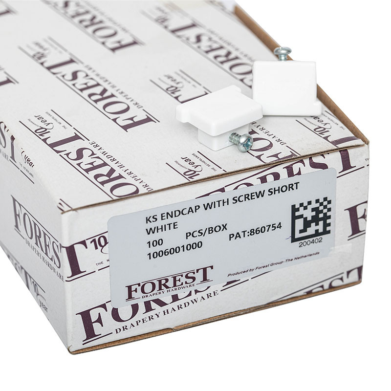 OSOLADY Embouts De Rail De Rideau En Fer Robustes, Butées De Remplacement Universelles, Lot De 10 Pièces, Accessoire Pour Tringles à Rideaux, Installation Facile, Usage Résidentiel Et Commercial