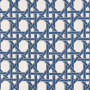 Jacquard Cannage Californien celeste Thevenon