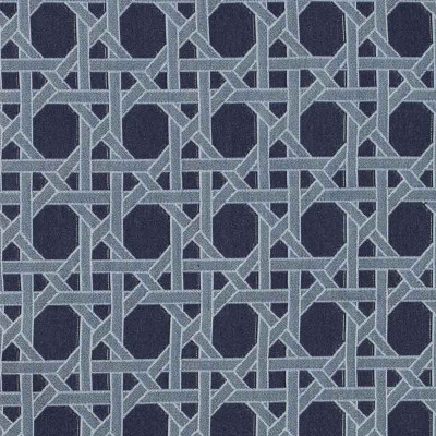 Jacquard Cannage Californien indigo Thevenon