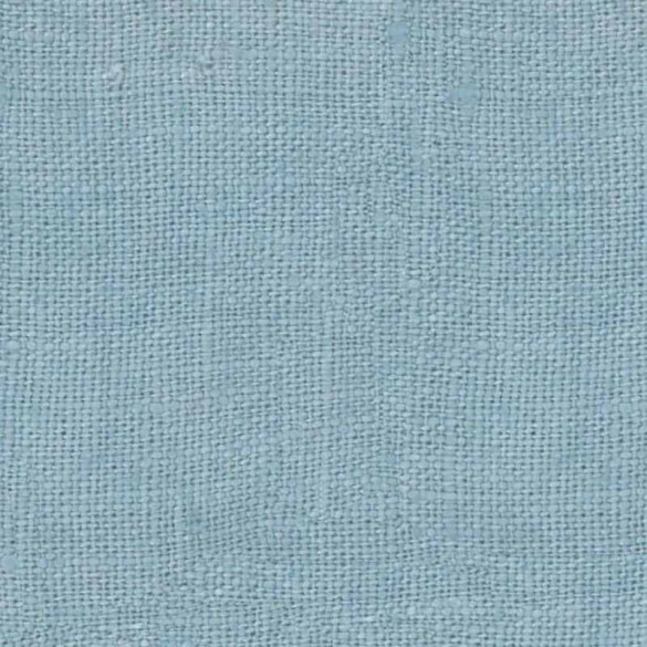 Toile Lin Lavé bleu gris Thevenon