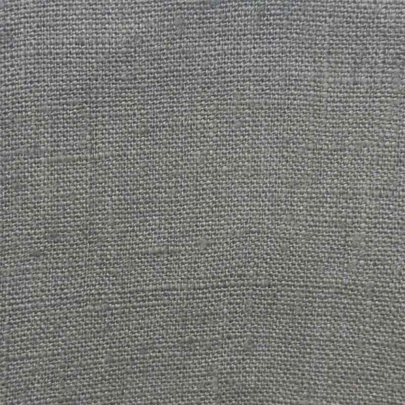 Toile Lin Lavé gris bronze Thevenon