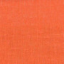 Toile Lin Lavé mandarine Thevenon