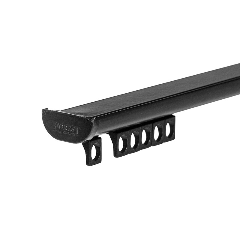 Embout pour système de rail - noir