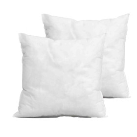 Coussin de garnissage 45x45 cm blanc ferme - lot de 2