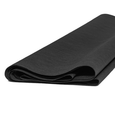Tissu non tissé polypropylène noir 100 g/m² - 160 cm - 10m