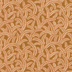 Tissu végétal Blush rose bronze Thevenon