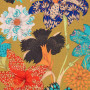 Tissu Kimono Flowers or Thevenon