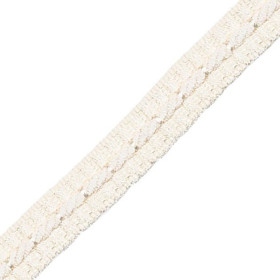 Galon cordonnet 12 mm blanc 5931-001 PIDF