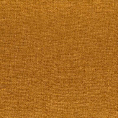 Tissu aspect lin Laglio ocre Casamance 290 cm