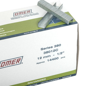 Boite de 14 400 agrafes type 380 OMER 12 mm