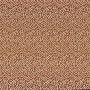 Tissu jacquard Trait d'Union terracotta Casamance