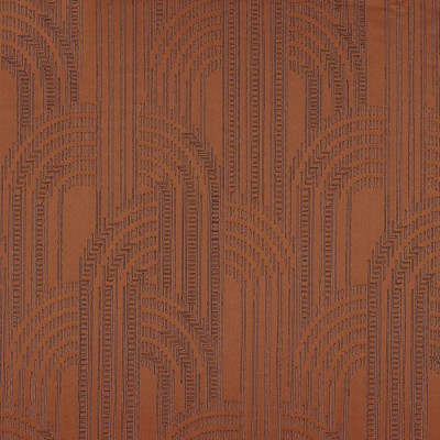 Tissu jacquard Prodige terracotta Casamance 280 cm