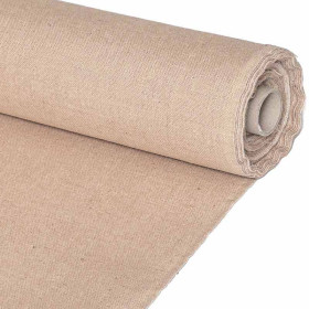 Toile de jute non feu rouleau de 25m - 380g/m² - 190 cm