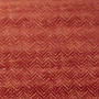 Tissu velours géométrique Velveto rouge garance 10 Jab