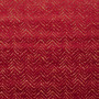 Tissu velours géométrique Velveto cerise 11 Jab