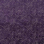 Tissu velours géométrique Velveto raisin 80 Jab