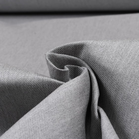 Tissu haute résistance natte grey chiné Sunbrella