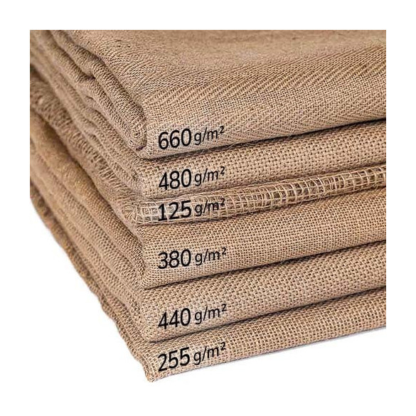 Toile De Lin Sur Rouleau - 108cm X 3m - 500g/m² - Prête à Peindre