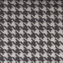 Tissu pied de poule Robin gris Froca