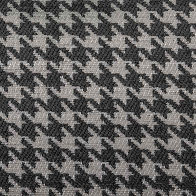 Tissu pied de poule Robin gris ardoise Froca