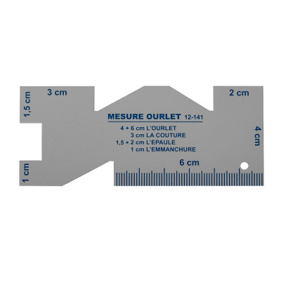 Somomètre pour ourlet 10 cm