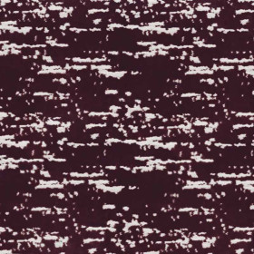 Tissu velours Limonite aubergine Camengo