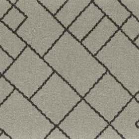 Jacquard géométrique Lapili ardoise Camengo