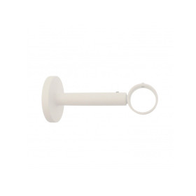 Support extensible mur et plafond Ø28 mm blanc grainé 110-160 mm