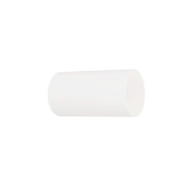 Embout cylindre ø28mm bois blanc, lot de 2