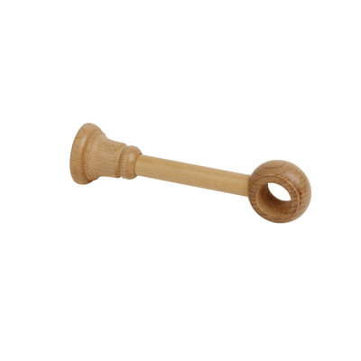 Support recoupable ø20mm bois naturel verni 175mm