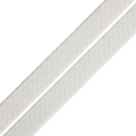 Velcro autocollant blanc PS30 - velours et accrocheur champignon - 30mm x 1m