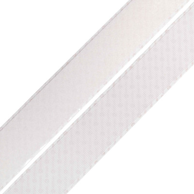 Velcro autocollant PS30 blanc - velours et accrocheur champignon - 50mm x 1m