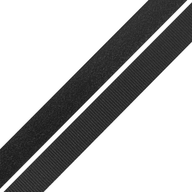 Rouleau De Bande Velcro à Coudre - Noir - 15 Pieds (4,57m) X 3/4 Pouce - Neuf