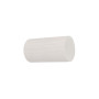 Embout cylindre ø28mm bois blanc cérusé, lot de 2