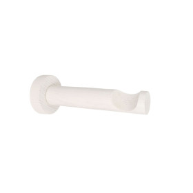 Support berceau ø28mm bois blanc cérusé 122mm