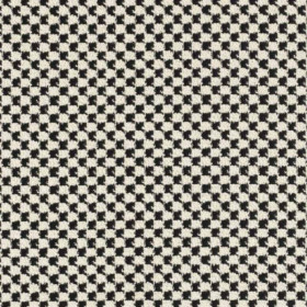 Jacquard pied de poule Andrea noir blanc Thevenon