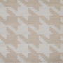 Tissu pied de coq Marlon beige Froca