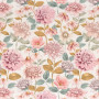 Tissu fleuri Antoinette poudre Camengo