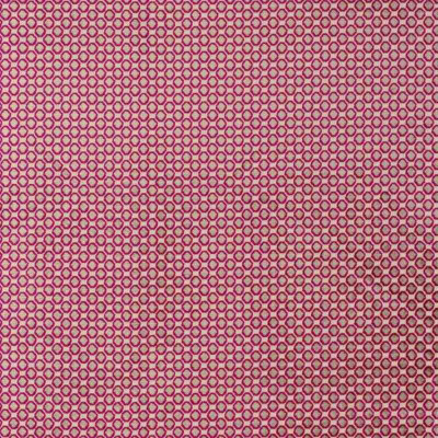 Velours jacquard Valentine magenta Camengo