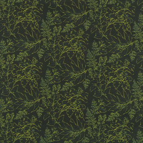 Tissu végétal Chris fluo vert Thevenon