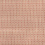 Jacquard nid d'abeille Maya corail ficelle Thevenon