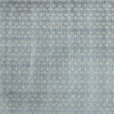 Jacquard Jardin Anglais bleu gris Thevenon