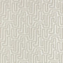 Jacquard géométrique Style gris blanc Thevenon