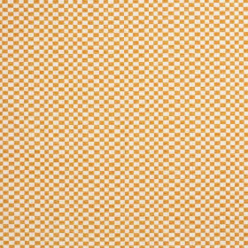 Jacquard velours Checkton ocre Thevenon