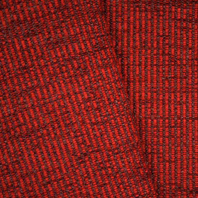 Jacquards à rayures Lome groseille Casal