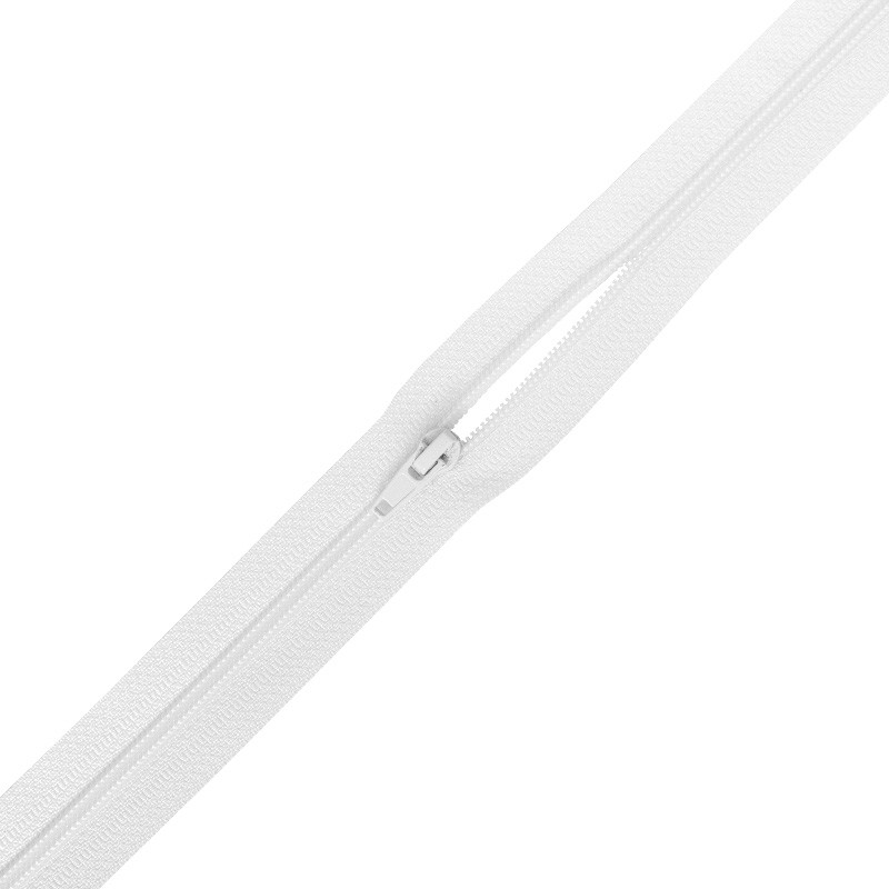 5# Feretures à glissière en nylon beige au ètre en vrac 9.1 ètres