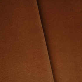 Tissu velours non feu Gedeon caramel Casal